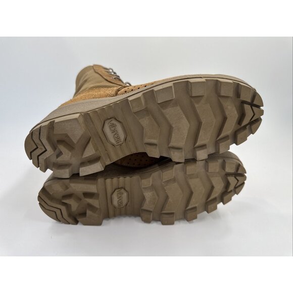 Belleville Boots Mens 5 R Brown Leather Military Combat Vibram 17-D-0008 NEW - Picture 6 of 6